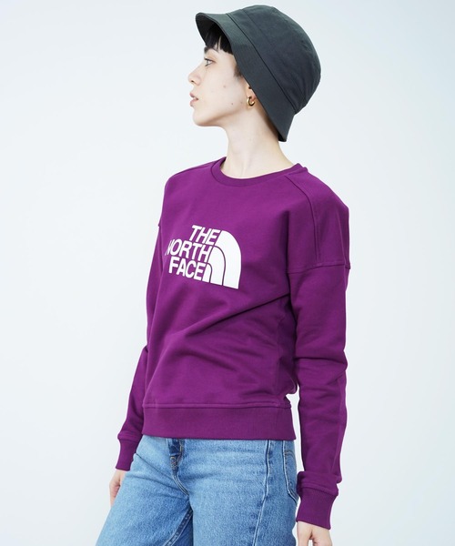 THE NORTH FACE（ザノースフェイス）の「THE NORTH FACE(ザ・ノース・フェイス) ベーシック トレーナー（スウェット・レディース・パープル/ピンク・XS/L/XL）」の15枚目の写真