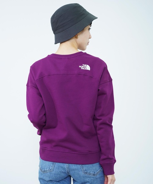 THE NORTH FACE（ザノースフェイス）の「THE NORTH FACE(ザ・ノース・フェイス) ベーシック トレーナー（スウェット・レディース・パープル/ピンク・XS/L/XL）」の16枚目の写真