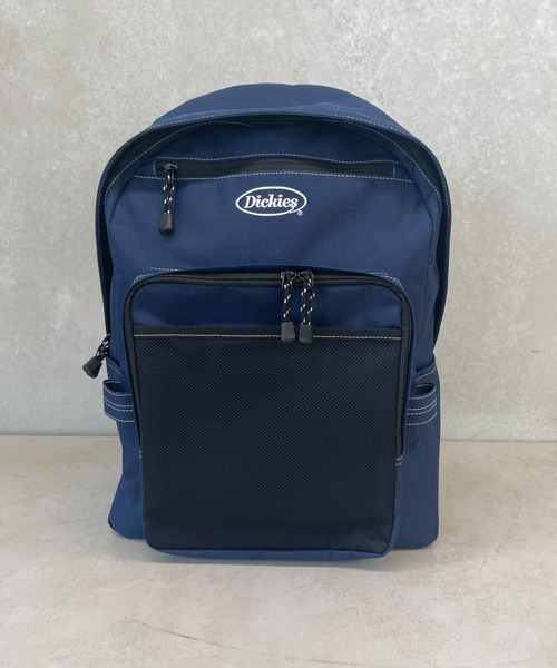 Dickies（ディッキーズ）の「別注配色ステッチバックパック リュック（バックパック/リュック・メンズ・ブラック/ベージュ/グリーン/ネイビー・FREE）」の4枚目の写真