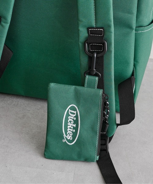 Dickies（ディッキーズ）の「別注配色ステッチバックパック リュック（バックパック/リュック・メンズ・ブラック/ベージュ/グリーン/ネイビー・FREE）」の15枚目の写真