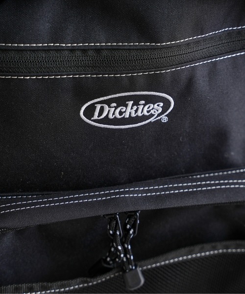 Dickies（ディッキーズ）の「別注配色ステッチバックパック リュック（バックパック/リュック・メンズ・ブラック/ベージュ/グリーン/ネイビー・FREE）」の5枚目の写真