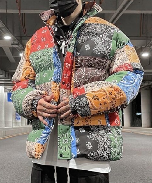 A Gem 9 Kom Kom ドットケーオーエム 総柄中綿ダウンジャケット Komc21a 266 を購入できます A Gem 9 Kom ドットコム のファッション ダウンジャケット コート Kom Kom ドットケーオーエム 総柄中綿ダウンジャケット ダウンジャケット コート