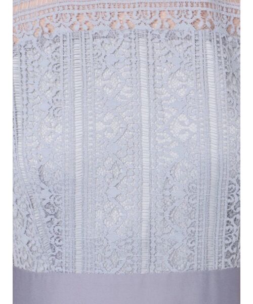 LAGUNAMOON（ラグナムーン）の「LADYレース切替マーメイドワンピース（ドレス・レディース・イエロー/ライトブルー/ブラック・SMALL/MEDIUM）」の15枚目の写真