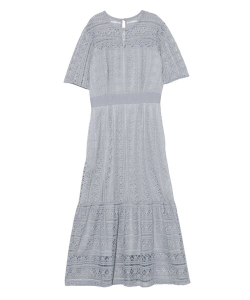 LAGUNAMOON（ラグナムーン）の「LADYレース切替マーメイドワンピース（ドレス・レディース・イエロー/ライトブルー/ブラック・SMALL/MEDIUM）」の18枚目の写真