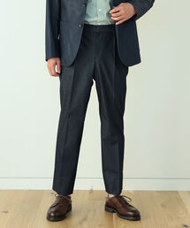 B:MING by BEAMS / NOMAD デニム調 1プリーツ スラックス (セットアップ対応)