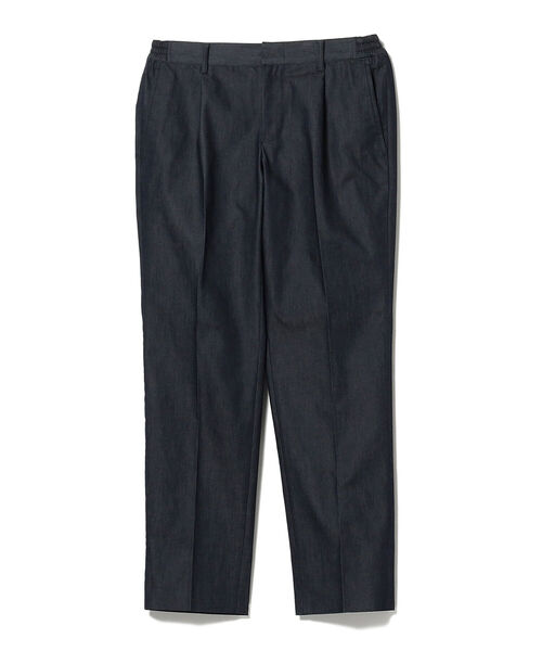 B:MING by BEAMS(ビーミングバイビームス)の「B:MING by BEAMS / NOMAD デニム調 1プリーツ スラックス (セットアップ対応)(スーツパンツ・メンズ・インディゴブルー・44/46/48/50)」の3枚目の写真