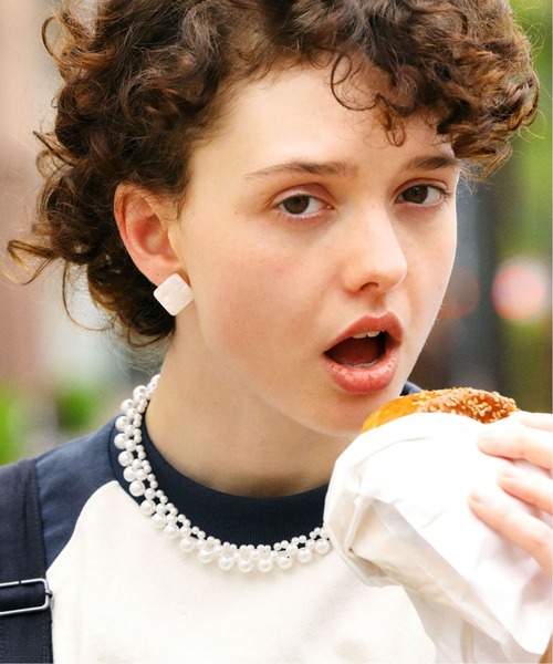 niko and...(ニコアンド)の「パール風ショートネックレス(ネックレス・レディース・その他1・0)」の1枚目の写真