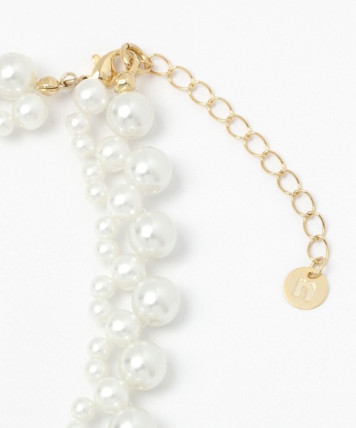 niko and...(ニコアンド)の「パール風ショートネックレス(ネックレス・レディース・その他1・0)」の3枚目の写真