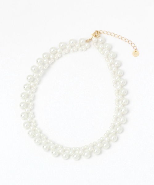 niko and...(ニコアンド)の「パール風ショートネックレス(ネックレス・レディース・その他1・0)」の7枚目の写真