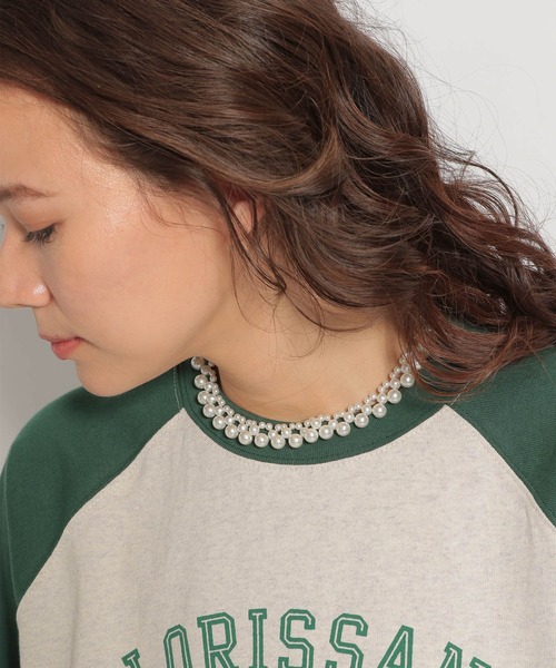 niko and...(ニコアンド)の「パール風ショートネックレス(ネックレス・レディース・その他1・0)」の6枚目の写真