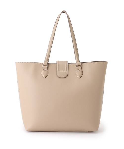 couture brooch（クチュールブローチ）の「◆キレイめ通勤スタイル　3ポケットA4トートバッグ（トートバッグ・レディース・ブラック/ベージュ・00）」の4枚目の写真