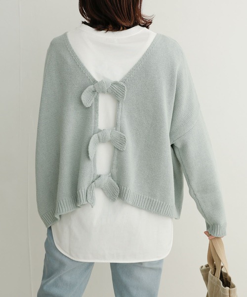 URBAN RESEARCH DOORS(アーバンリサーチドアーズ)の「コットンラウンドヘムチュニックTシャツ(Tシャツ/カットソー・レディース・オフホワイト・1)」の2枚目の写真