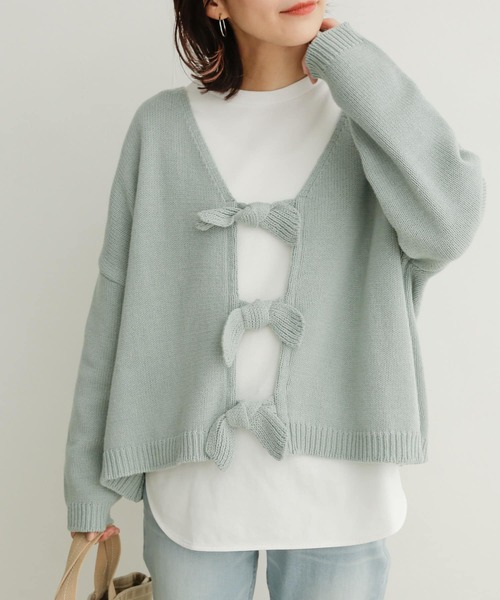 URBAN RESEARCH DOORS(アーバンリサーチドアーズ)の「コットンラウンドヘムチュニックTシャツ(Tシャツ/カットソー・レディース・オフホワイト・1)」の13枚目の写真