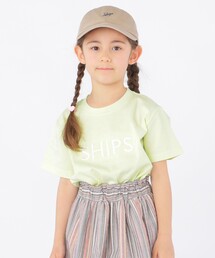 SHIPS KIDS:SHIPS ロゴ TEE(100～160cm)
