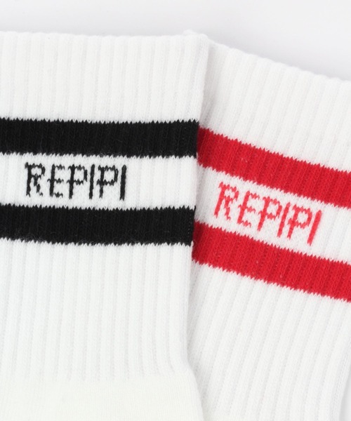 repipi armario(レピピ アルマリオ)の「カラフルラインロゴソックス(ソックス/靴下・キッズ・ブラック系その他/ホワイト/ベージュ/レッド/グリーン系その他・FREE)」の10枚目の写真