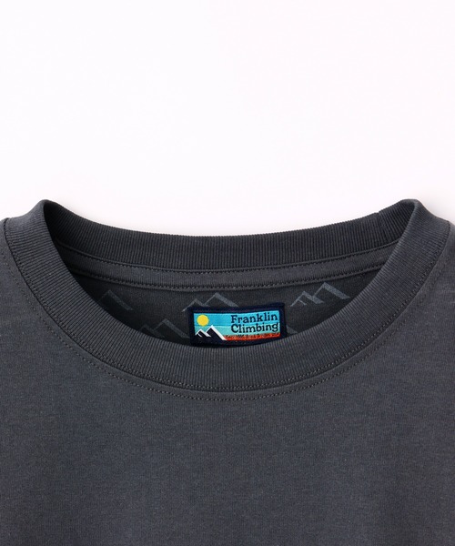 Franklin Climbing(フランクリンクライミング)の「【Franklin Climbing 】バックプリントボックスロゴ長袖Tee(Tシャツ/カットソー・メンズ・オレンジ/グレー/サックスブルー/チャコールグレー/ホワイト・L/M/XS/XL/S)」の10枚目の写真
