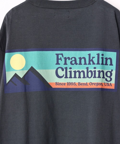 Franklin Climbing(フランクリンクライミング)の「【Franklin Climbing 】バックプリントボックスロゴ長袖Tee(Tシャツ/カットソー・メンズ・オレンジ/グレー/サックスブルー/チャコールグレー/ホワイト・L/M/XS/XL/S)」の14枚目の写真