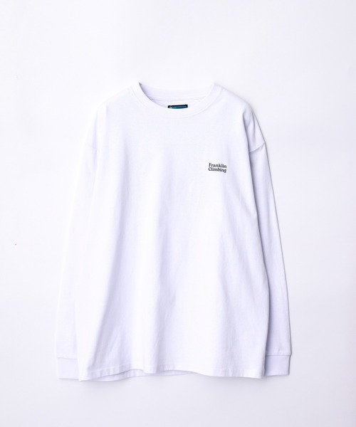 Franklin Climbing(フランクリンクライミング)の「【Franklin Climbing 】バックプリントボックスロゴ長袖Tee(Tシャツ/カットソー・メンズ・オレンジ/グレー/サックスブルー/チャコールグレー/ホワイト・L/M/XS/XL/S)」の20枚目の写真