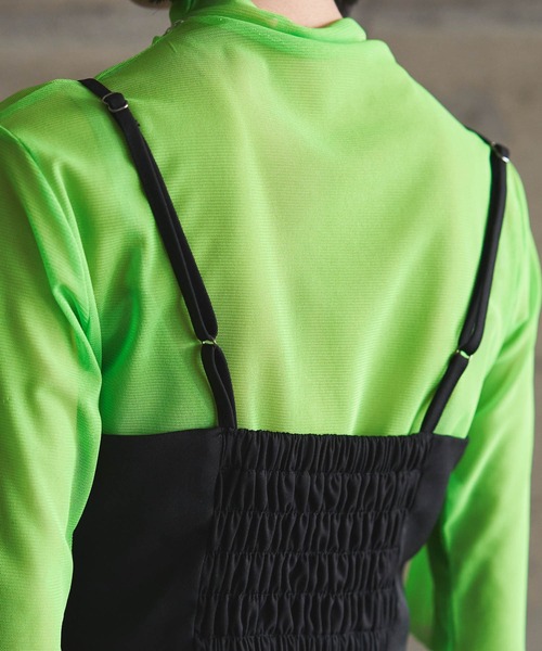 VACANCY（ヴァカンシー）の「マルチウェーブ柄ビスチェ(セットアップパンツあり)/アソート柄（その他トップス・レディース・ブラック/その他/ナチュラル・FREE）」の15枚目の写真