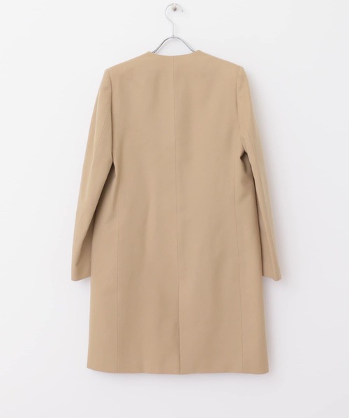 URBAN RESEARCH（アーバンリサーチ）の「bolsista　NO-COLLAR COAT（ノーカラージャケット・レディース・ブラック/キャメル・38/36）」の5枚目の写真