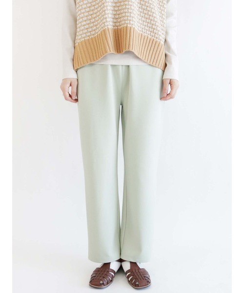 Lugnoncure（ルノンキュール）の「カットジョーゼットイージーパンツ（その他パンツ・レディース・ブラック/ベージュ/グリーン・ﾌﾘ-）」の3枚目の写真