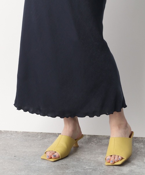 ♡まる3かくページ♡ A part by（アパートバイ）の「サテンマキシスカート 270759