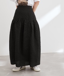 ADAM ET ROPE' | ジャガードティアードスカート(スカート)