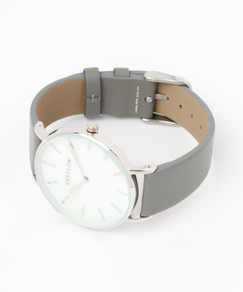 BAYFLOW（ベイフロー）の「シェルダイアルウォッチ（アナログ腕時計・レディース・ライトグレー/ベージュ・FREE）」の7枚目の写真