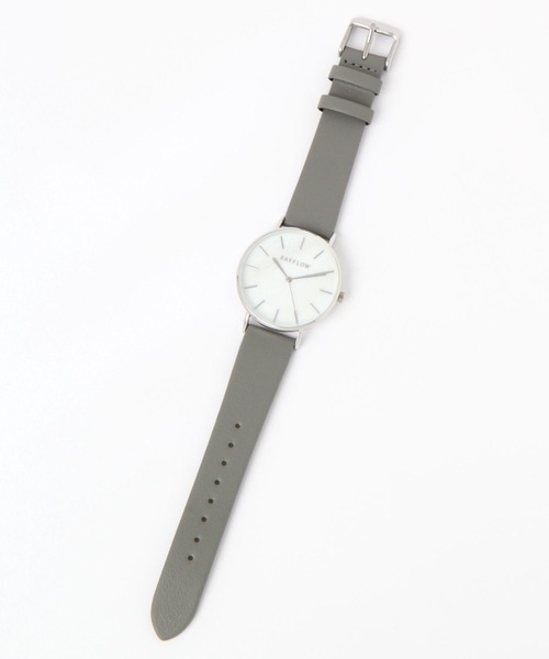 BAYFLOW（ベイフロー）の「シェルダイアルウォッチ（アナログ腕時計・レディース・ライトグレー/ベージュ・FREE）」の11枚目の写真