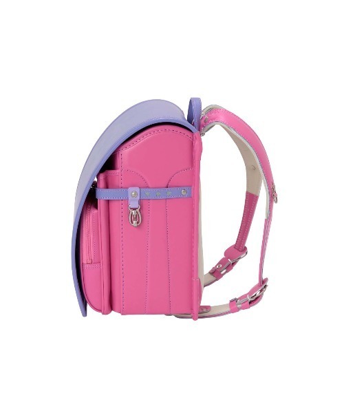 fafa（フェフェ）の「【早期特典付】2027年新入学ランドセル - ラベンダーxピーチブロッサム（ムーンスター / クラリーノ / 学習院型）（ランドセル・キッズ・パープル・FREE）」の2枚目の写真