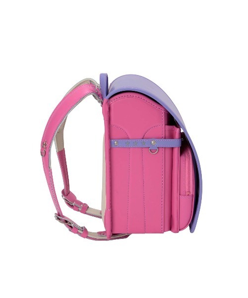 fafa（フェフェ）の「【早期特典付】2027年新入学ランドセル - ラベンダーxピーチブロッサム（ムーンスター / クラリーノ / 学習院型）（ランドセル・キッズ・パープル・FREE）」の3枚目の写真