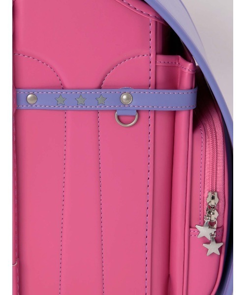 fafa（フェフェ）の「【早期特典付】2027年新入学ランドセル - ラベンダーxピーチブロッサム（ムーンスター / クラリーノ / 学習院型）（ランドセル・キッズ・パープル・FREE）」の5枚目の写真