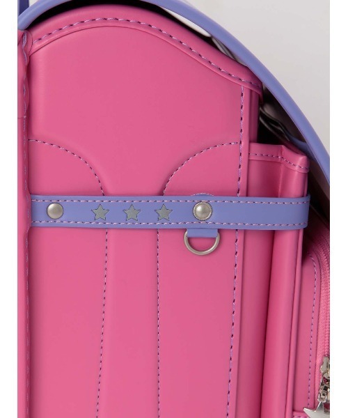 fafa（フェフェ）の「【早期特典付】2027年新入学ランドセル - ラベンダーxピーチブロッサム（ムーンスター / クラリーノ / 学習院型）（ランドセル・キッズ・パープル・FREE）」の6枚目の写真