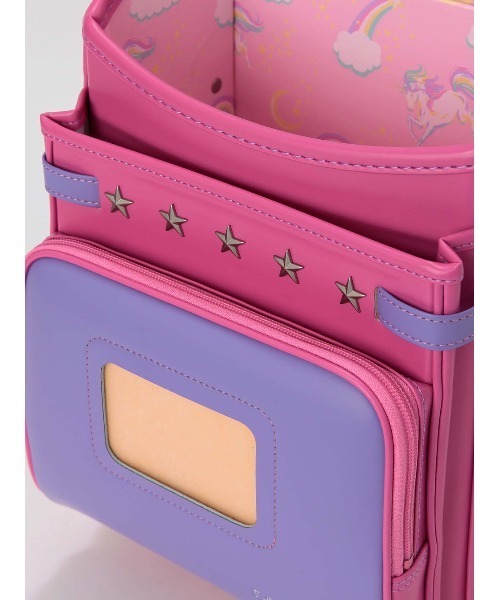 fafa（フェフェ）の「【早期特典付】2027年新入学ランドセル - ラベンダーxピーチブロッサム（ムーンスター / クラリーノ / 学習院型）（ランドセル・キッズ・パープル・FREE）」の8枚目の写真