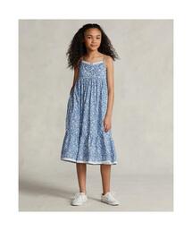 POLO RALPH LAUREN CHILDRENSWEAR（ポロ ラルフ ローレン チルドレンズウェア）の「フローラル コットン バティスト マキシ ドレス（ワンピース・キッズ）」