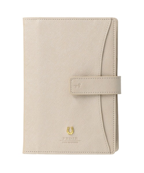 PEDIR(ペディール)の「EDiT 手帳カバー B6変型 B6正寸 ベルト付き シルエット ペディール リフィル(レフィル)別売り マークス(ステーショナリー・レディース・ピンク系その他/ライトピンク/グレイッシュベージュ/ベージュ系その他・FREE)」の1枚目の写真