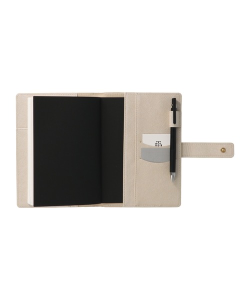 PEDIR(ペディール)の「EDiT 手帳カバー B6変型 B6正寸 ベルト付き シルエット ペディール リフィル(レフィル)別売り マークス(ステーショナリー・レディース・ピンク系その他/ライトピンク/グレイッシュベージュ/ベージュ系その他・FREE)」の7枚目の写真