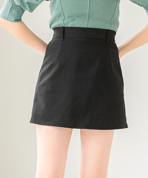 Heather（ヘザー）の「ベーシックタイトミニスカート  277321（スカート・レディース・ライトベージュ/グレー/ブラック・S/M）」の2枚目の写真