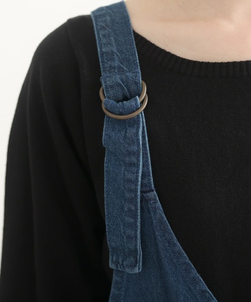 セール】カシュクールデニムサロペット（サロペット