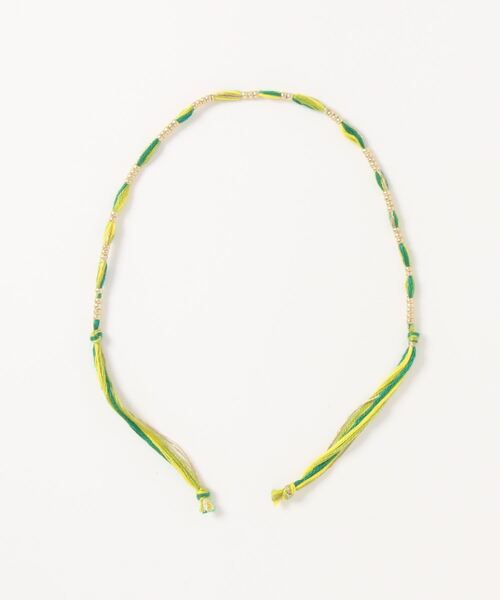 チャイハネ(チャイハネ)の「【チャイハネ】カラリラミサンガ(ブレスレット・メンズ・パープル/ネイビー/グレー/コーラル/ミント/ブラック×レッド/カラフル/イエロー×グリーン/ピンク×イエロー/オレンジ/ブルー/ピンク・FREE)」の8枚目の写真