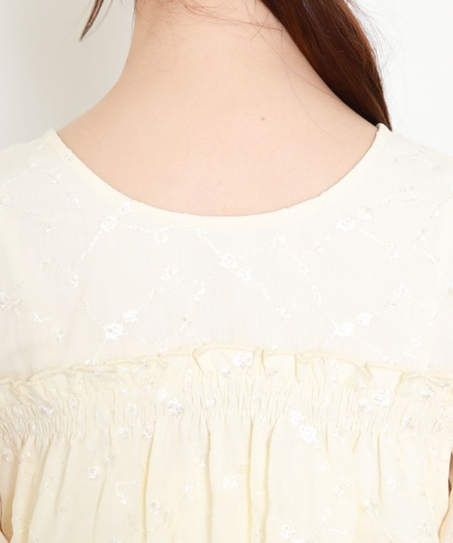 archives（アルシーヴ）の「デコルテデザイン２ｗａｙブラウス（シャツ/ブラウス・レディース・ブラック/グリーン/アイボリー・MEDIUM）」の12枚目の写真