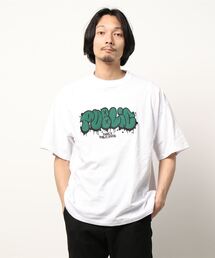 SPINNS | 【ビッグシルエット】PUBLICグラフィックロゴ ビッグTシャツ(Tシャツ/カットソー)