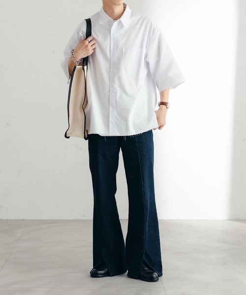 epnok（エプノック）の「パイピングキャンバストート（トートバッグ・メンズ・ブラック/モカ・FREE）」の9枚目の写真