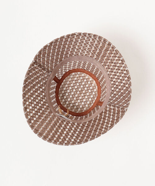 Ray BEAMS（レイビームス）の「La Maison de Lyllis / GLASS ハット（ハット・レディース・ブラウン/グリーン系その他2・ONE SIZE）」の7枚目の写真