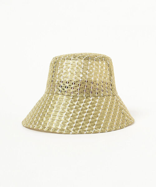 Ray BEAMS（レイビームス）の「La Maison de Lyllis / GLASS ハット（ハット・レディース・ブラウン/グリーン系その他2・ONE SIZE）」の9枚目の写真