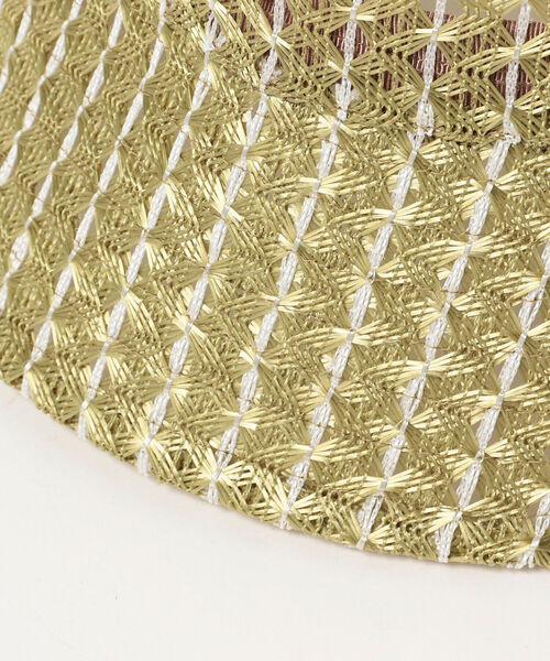 Ray BEAMS（レイビームス）の「La Maison de Lyllis / GLASS ハット（ハット・レディース・ブラウン/グリーン系その他2・ONE SIZE）」の8枚目の写真