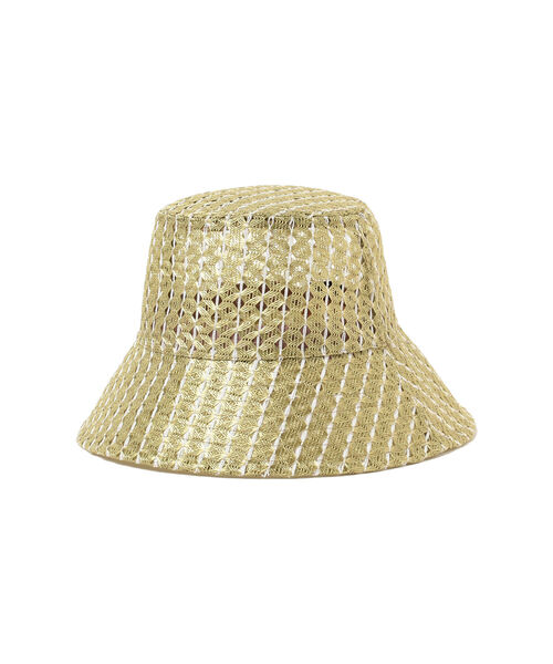 Ray BEAMS（レイビームス）の「La Maison de Lyllis / GLASS ハット（ハット・レディース・ブラウン/グリーン系その他2・ONE SIZE）」の10枚目の写真