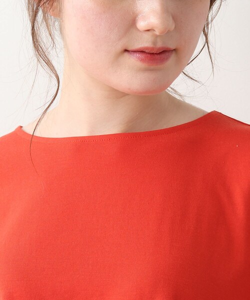 DRESKIP(ドレスキップ)の「◆後ろギャザープルオーバー(Tシャツ/カットソー・レディース・オフホワイト/ブラック/ダークオレンジ/ライトベージュ・02/03)」の19枚目の写真