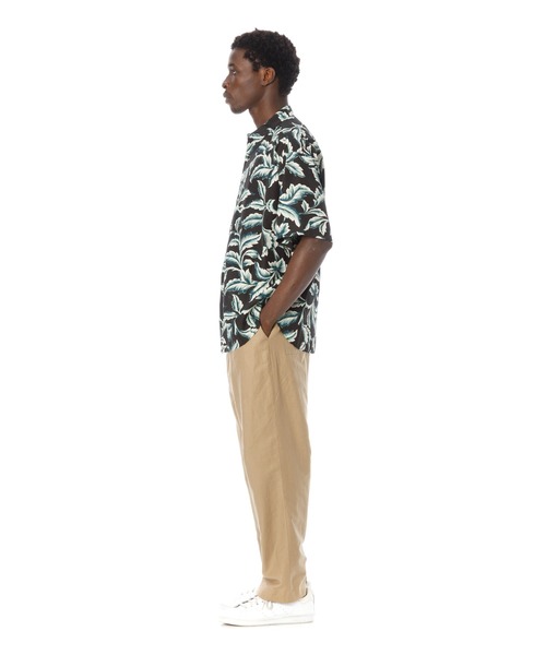 Sandinista(サンディニスタ)の「Leaf Pattern Rayon S/S Shirt / レーヨンリーフ柄半袖シャツ(シャツ/ブラウス・メンズ・ブラウン/ブラック・SMALL/LARGE/MEDIUM)」の12枚目の写真