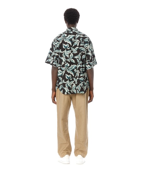 Sandinista(サンディニスタ)の「Leaf Pattern Rayon S/S Shirt / レーヨンリーフ柄半袖シャツ(シャツ/ブラウス・メンズ・ブラウン/ブラック・SMALL/LARGE/MEDIUM)」の11枚目の写真